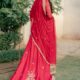 Bridal tail lehnga Deep pink color