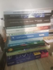Complete Book Set. NUST Engineering MCQS, A levels, O levels, SAT.