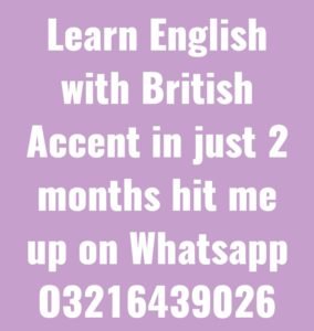 Learn English with British Accent