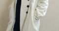 White Colored Winter Coat- Korean Style