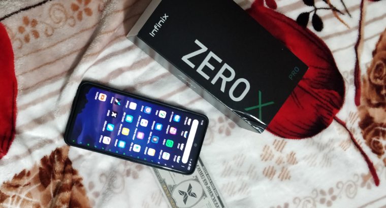 Infinix Zero X Pro 2021 8/128gb 1 Day Used Mobile used