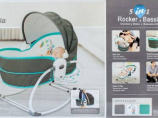 Mastela 5 in 1 baby bassinet rocker for sale in Johar Town, Lahore