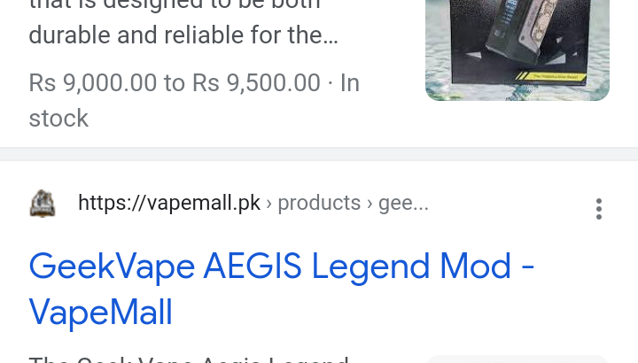 Geek vape aegis legend kit