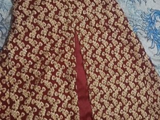 Red and gold Maxi for sale in Ghauri town, Rawalpindi