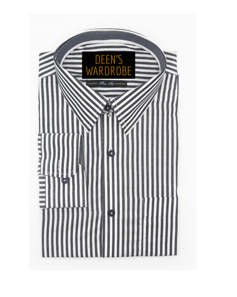 Men's Black and White Check Casual & Office Shirts