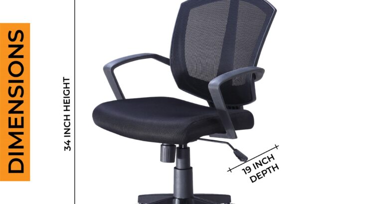Rocky Staff Chair Black