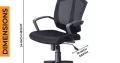 Revolving office chairs – CEO Chairs – Staff Chairs- Black chairs sale