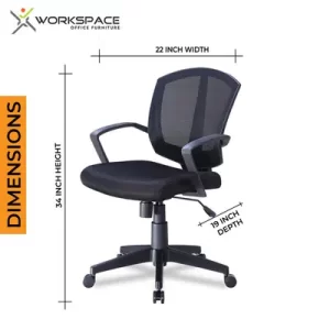 Revolving office chairs – CEO Chairs – Staff Chairs- Black chairs sale