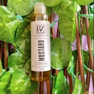 100% pure cold-pressed mustard oil