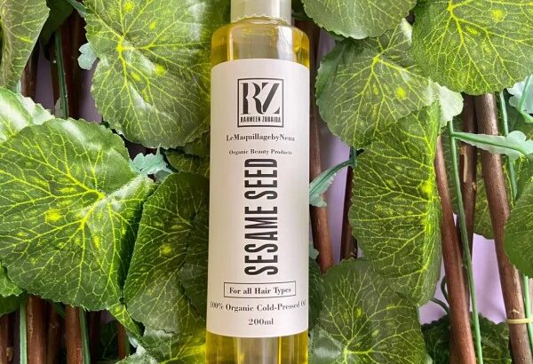 100% pure cold-pressed sesame-seed oil