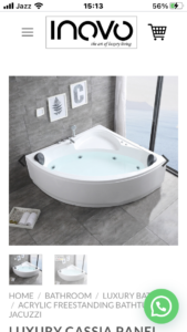 Corner Jacuzzi