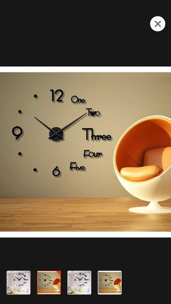 3D wall clock - photo 6