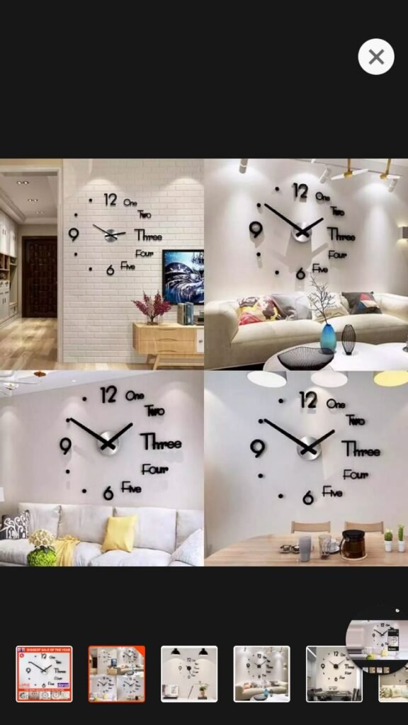 3D wall clock - photo 5