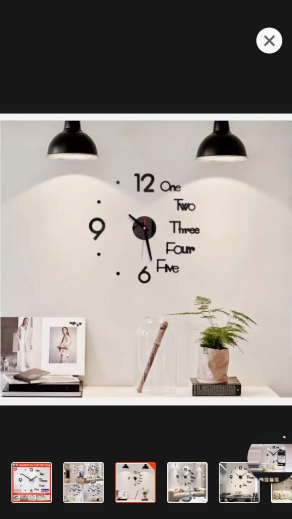 3D wall clock - photo 4