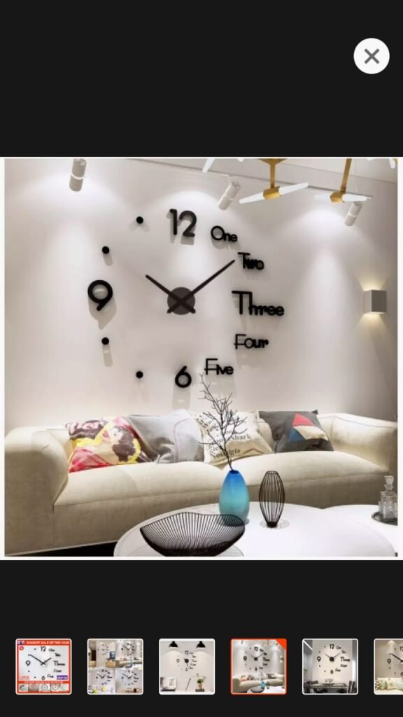 3D wall clock - photo 3
