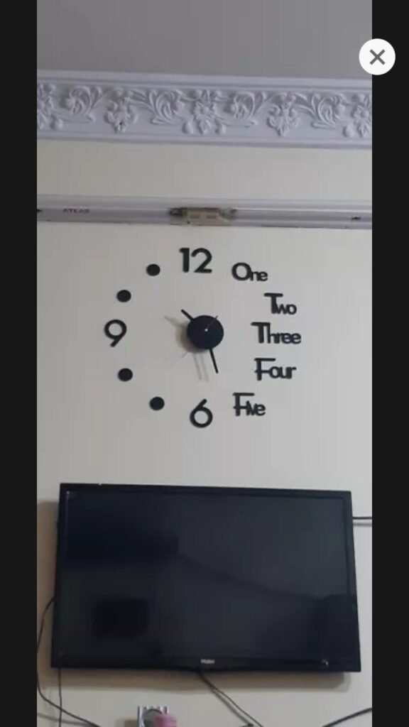 3D wall clock - photo 1