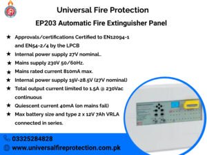 EP203 Automatic Extinguisher Panel