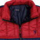 Red with Navy Blue Puffer Jacket for Kids