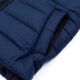 Red with Navy Blue Puffer Jacket for Kids