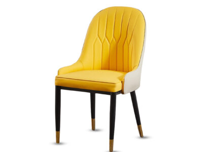 Yellow Visitor Chair | Office Chair | Reception Chair