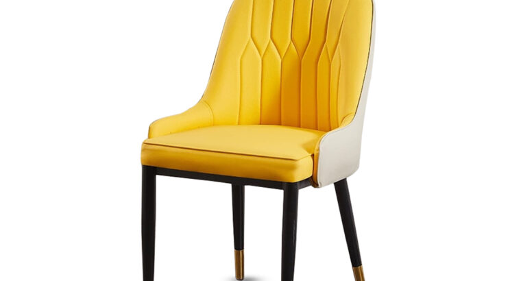 Yellow Visitor Chair | Office Chair | Reception Chair