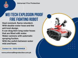 Wei Tech Explosion Fire Fighting Robot