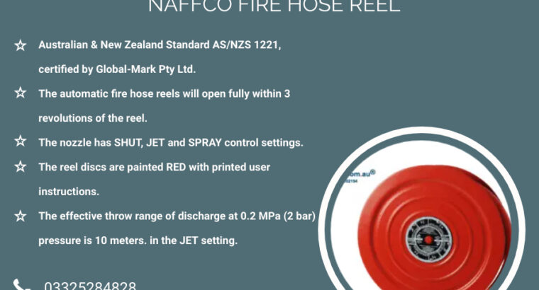 NAFFCO Fire Hose Reel