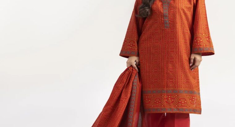 3-Piece Unstitched Gul Ahmed Chunri 2023 CL-22137 B