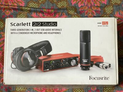 Focusrite Scarlett 2i2 Studio 3rd Gen