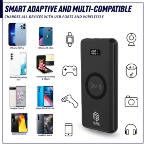 Wireless Charging 10,000 mAh Fast Charging Power Bank