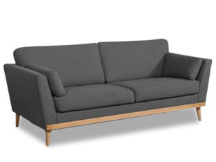 Black 2 Seater Sofa | Visitor Sofa | Stylish Furniture