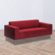 3 seat sofa | Red Sofa | Stylish Furniture