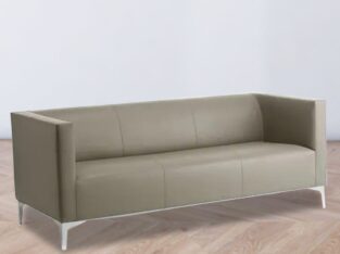 Black 3 Seater Sofa | Visitor Sofa | Stylish Furniture