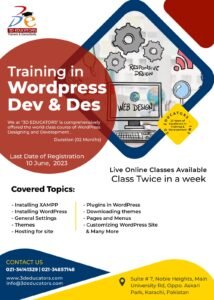 WORDPRESS DEVELOPING AND DESIGNING