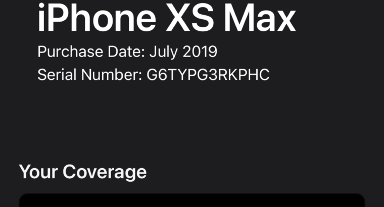 iPhone xsmax space gray for sale in karachi in Rs.77000