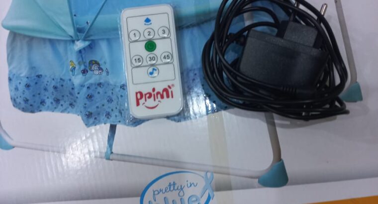 Primi Baby Electric Swing Jhula with Remote For Sales Brand New