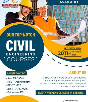 Best Mechanical & Civil Engineering Training in Your Town! Courses: