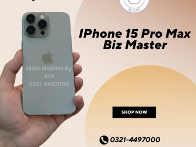 Latest iPhone Models Available at Main Mobile By Atif Lahore