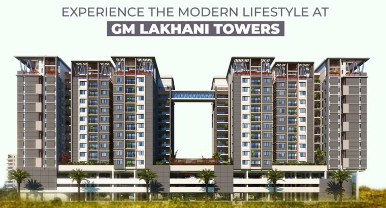 Apartment Flat 2 Bed DD – GM LAKHANI Tower for sale in Karachi