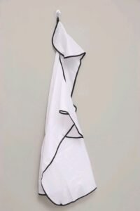 Name: Beard Bib Apron Size: 122x81cm Material: Cotton Color: White Adjustab