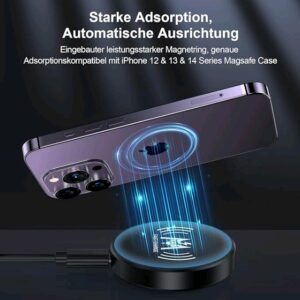 Wireless magnetic Charger for smartphones