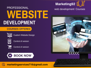 Learn Online Web Development Courses In Pakistan | Marketing92