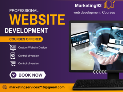 Learn Online Web Development Courses In Pakistan | Marketing92