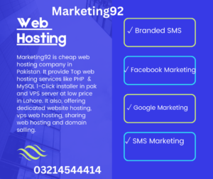 Affordable Web Hosting Services in Lahore
