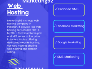 Affordable Web Hosting Services in Lahore