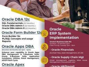 Oracle Training by Certified Trainers