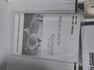 Security alarm system GSM enabled