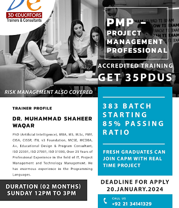 Project Management Professional – PMP