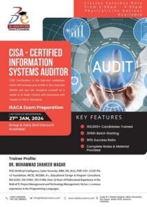 CISA – Certified System Auditor
