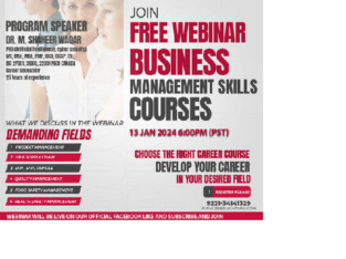 FREE Webinar on Business Management Courses!